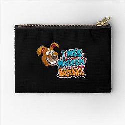 I Miss Modern Baseball Zipper Pouch