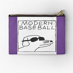 Modern Baseball Dog Zipper Pouch
