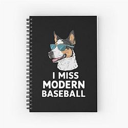 I Miss Modern Baseball Notebook