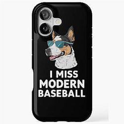 I Miss Modern Baseball iPhone Tough Case