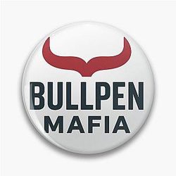 Bullpen Mafia – Modern Baseball Design by Backstop Co. Pin