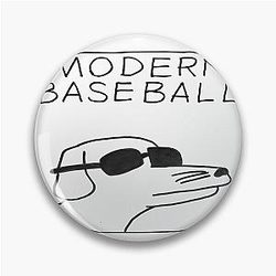 Modern Baseball Dog Pin