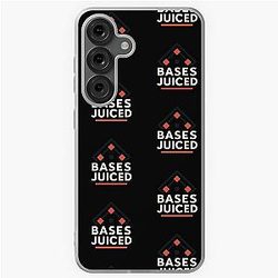 Bases Juiced – Modern Baseball Design by Backstop & Co Samsung Galaxy Soft Case
