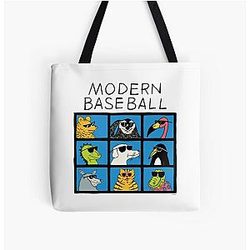 Modern Baseball Animal Tote Bag