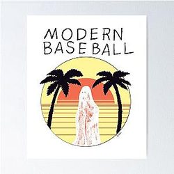 Modern Baseball Poster