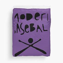 Modern Baseball Duvet Cover