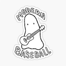 Modern Baseball Scratched Ghost