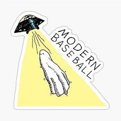 Modern Baseball Sticker