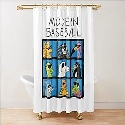 Modern Bath Shower Curtain