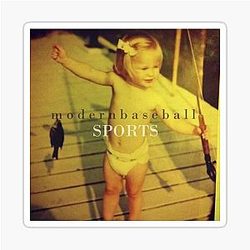 Modern Baseball Sports Sticker