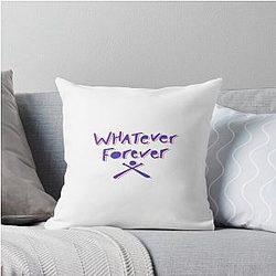 Modern Baseball Whatever Forever Throw Pillow
