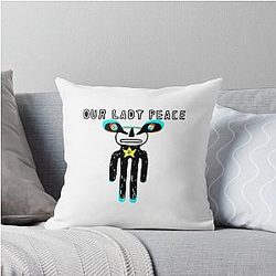 Modern Baseball Throw Pillow