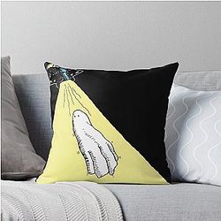 Modern Baseball Throw Pillow