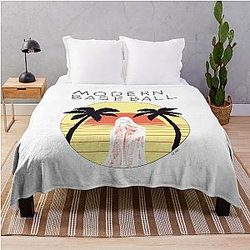 Modern Baseball Throw Blanket