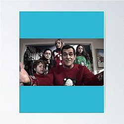 Modern Family Christmas Poster