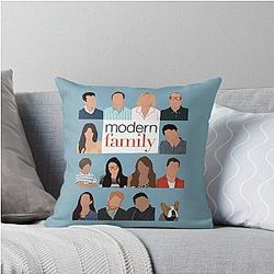 Modern family Pillow