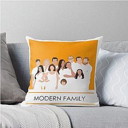 Modern Family TV Throw Pillow