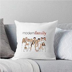 Modern Family Throw Pillow