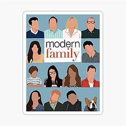 Modern family sticker