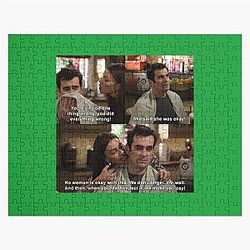 Gloria Pritchett and Phil Dunphy Quote from Modern Family Jigsaw Puzzle