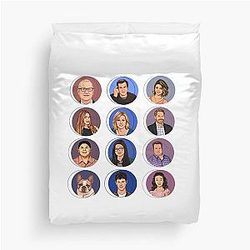 Modern duvet cover
