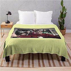 Modern Family Christmas Throw Blanket