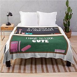 Modern Family Haley Dunphy Good Grades Look Cute Throw Blanket
