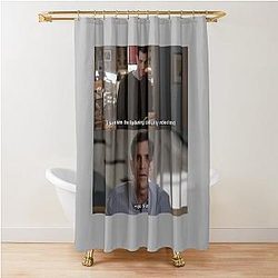 Phil Dunphy Quote From Modern Family Shower Curtain