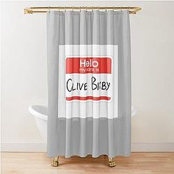 Clive Bixby Modern Family Shower Curtain