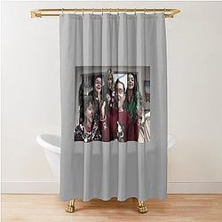Modern Family Christmas Shower Curtain