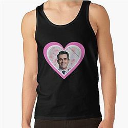 Modern Family Phil Dunphy Heart Tank Top