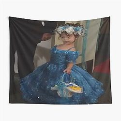 Lily Modern Family Tapestry 

(I removed the weird characters "")
