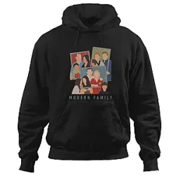 Characters Of Modern Family Minimalist Unisex Hoodies