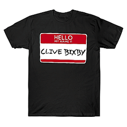 Hello My Name Is Clive Bixby LA 1604 Modern Family T-Shirts