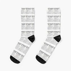 Life Lessons from Phil Modern Family Sitcom Cameron Alex Dunphy Gift Socks