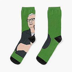 Jay and Stella from Modern Family Greeting Card Socks