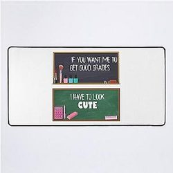 Modern Family Haley Dunphy Good Grades Look Cute Desk Mat