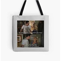 Claire and Phil Dunphy from Modern Family All Over Print Tote
