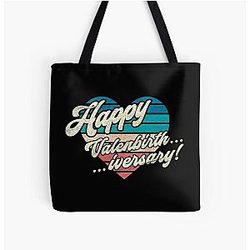 Modern Family Happy Valentine's Day All Over Print Tote Bag