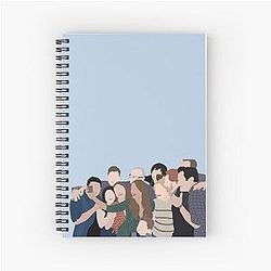 Modern Family final scene spiral notebook