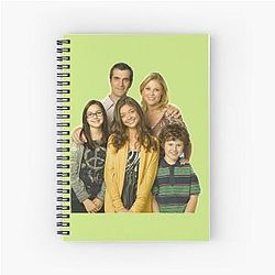 Dunphy family Modern Family Spiral Notebook