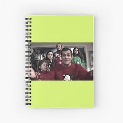 Modern Family Christmas Notebook