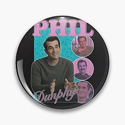 10mb Vintage Phil Dunphy Homage Bootleg, Phil Dunphy T shirt Sweater, Phil Dunphy Modern Family Pin
