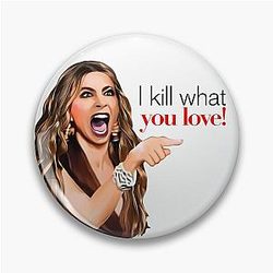 Colombian Fire Modern Family Pin