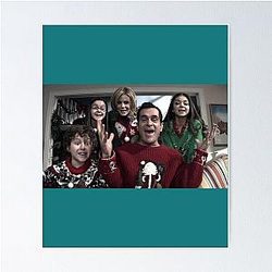Modern Family Christmas Poster