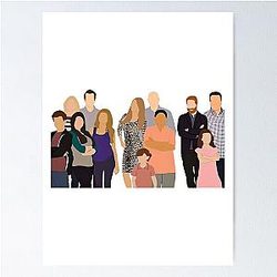 Modern Three Poster