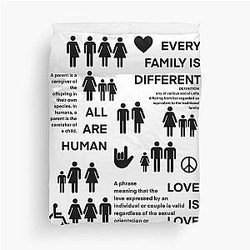 The Modern Family Duvet Cover