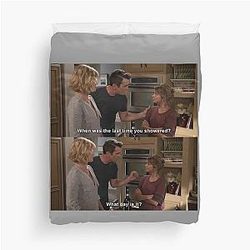 Haley and Phil Dunphy quote from Modern Family Duvet Cover