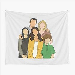 Modern family Tapestry