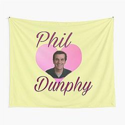 Modern Family Phil Dunphy Heart Tapestry